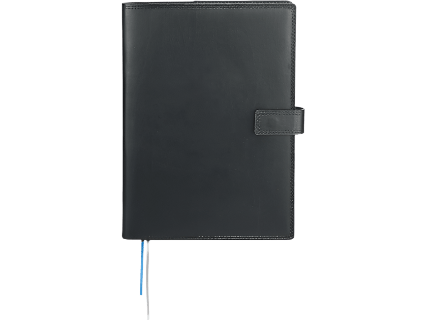 7" x 10" FSC® Mix Uptown Refillable Leather Journal by JournalBooks® - Refillable Journals - SwagWear