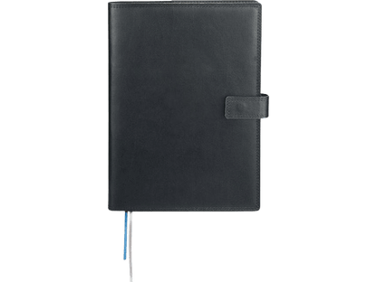 7" x 10" FSC® Mix Uptown Refillable Leather Journal - Refillable Journals - SwagWear