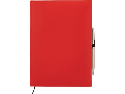 7’’ x 10’’ FSC® Mix Pedova™ Large Bound Journal - Red - Journals
