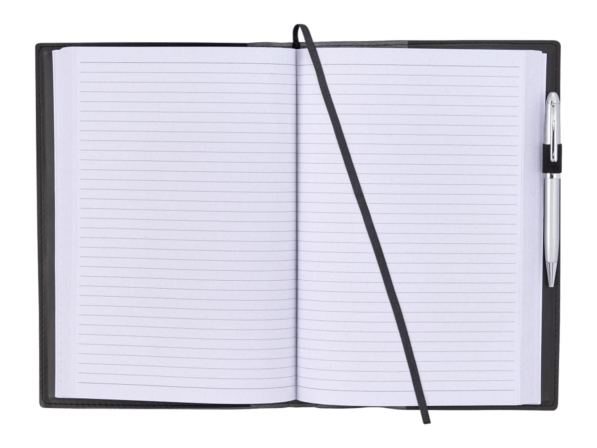 7” x 10” Mela Apple Leather Refillable Journal - Refillable Journals - SwagWear
