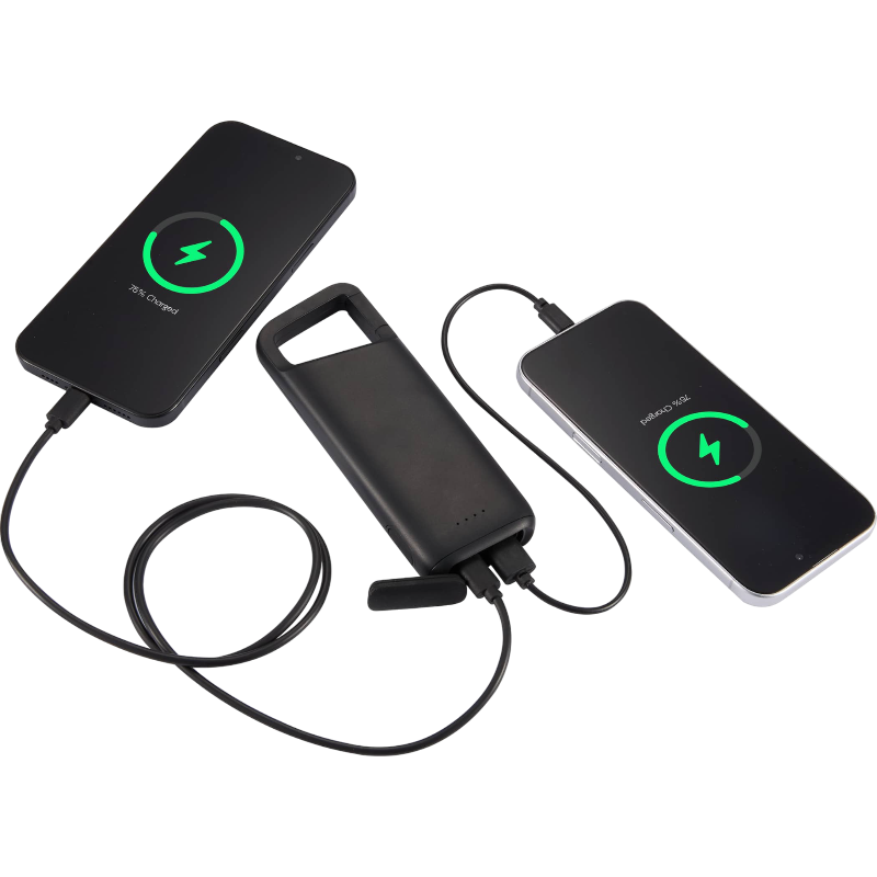 Clip Clap Water Resistant 5000 mAh Power Bank