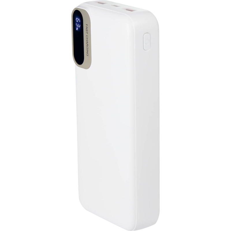 Laptop Power 20,000 mAh PD Power Bank with Integrated Cables