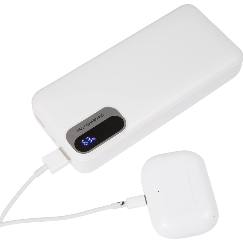 Laptop Power 20,000 mAh PD Power Bank with Integrated Cables