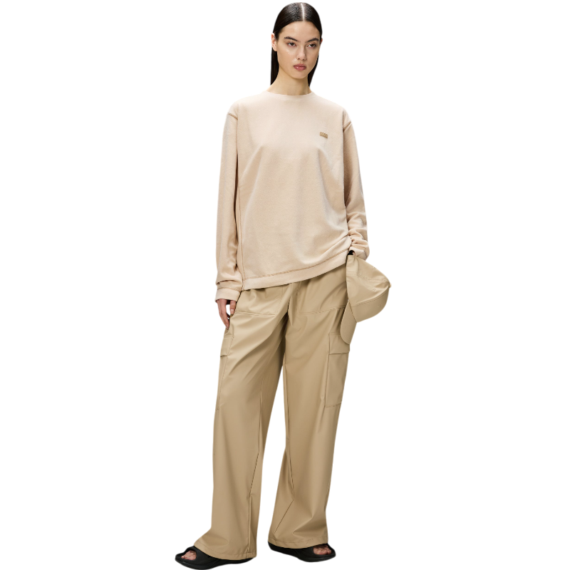 RAINS Addis Fleece Crewneck