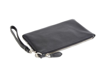 Royce Leather Zip Wristlet