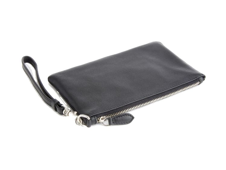 Royce Leather Zip Wristlet