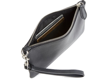 Royce Leather Zip Wristlet