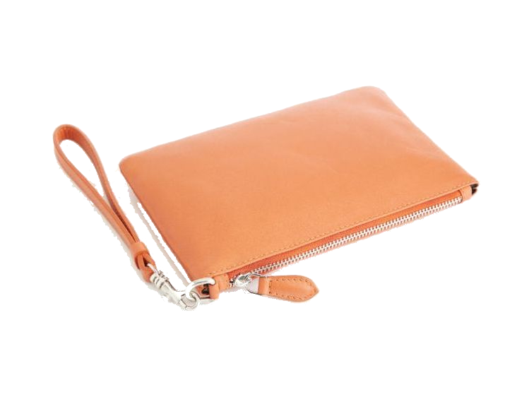 Royce Leather Zip Wristlet