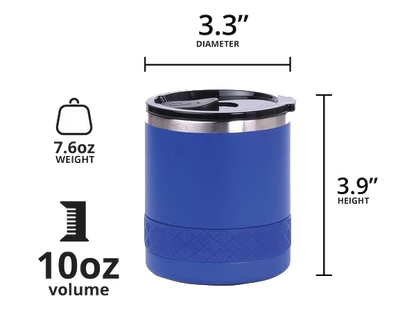 Elemental Recess 10oz Rocks Tumbler - Royal Blue