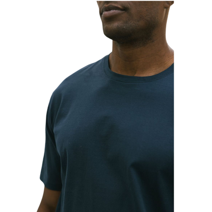 Man in olive tee with white background |Color:Olive