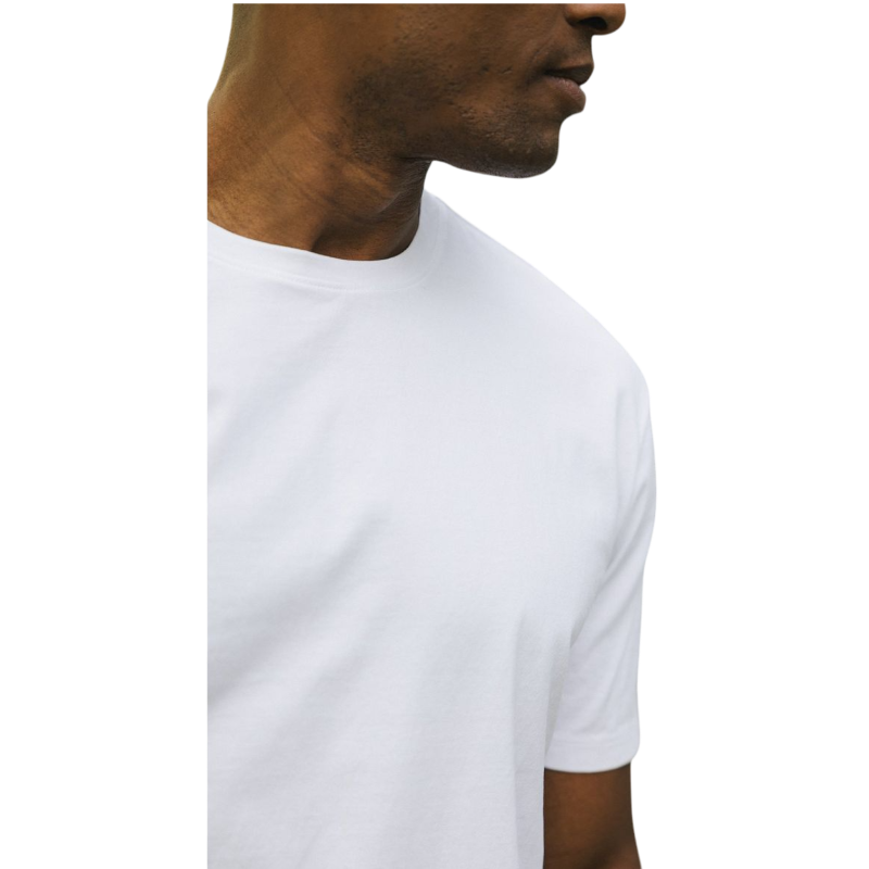 Man in olive tee with white background |Color:Olive