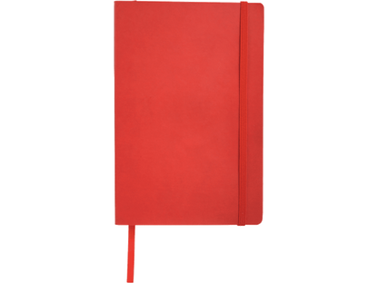 8.0’’ x 5.5’’ FSC® Mix Pedova™ Soft Bound Journal by JournalBooks® - Transparent Red - JournalBooks