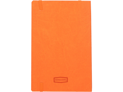 8.0’’ x 5.5’’ FSC® Mix Pedova™ Soft Bound Journal by JournalBooks® - Orange - JournalBooks