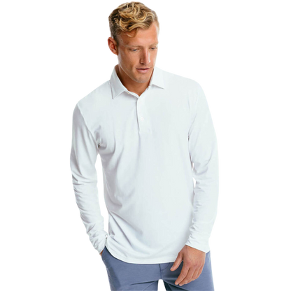 Southern Tide Men's Ryder Performance Long-Sleeve Polo