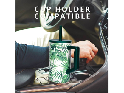 Elemental Commuter 40oz Tumbler - Monstera