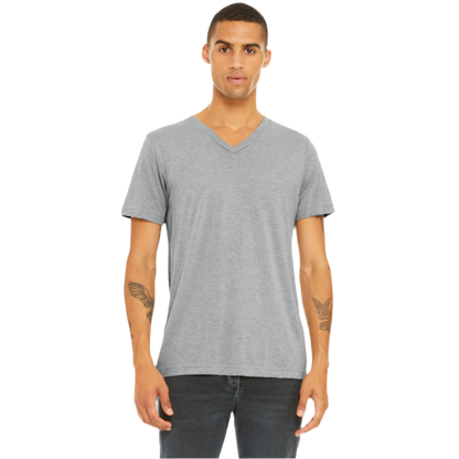 BELLA+CANVAS ® Unisex Triblend Short Sleeve V-Neck Tee