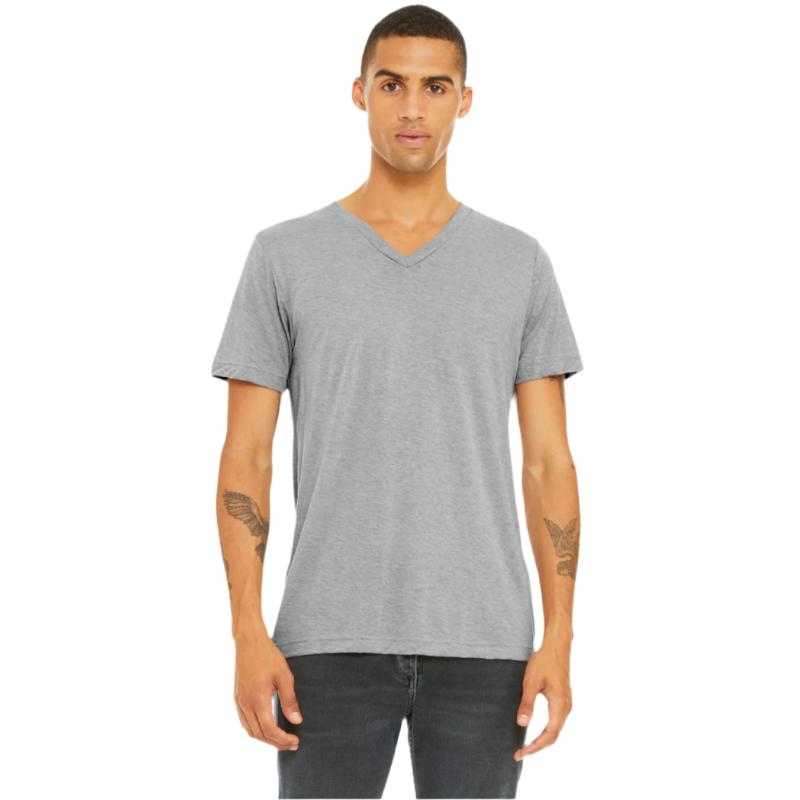 BELLA+CANVAS ® Unisex Triblend Short Sleeve V-Neck Tee