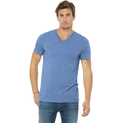 BELLA+CANVAS ® Unisex Triblend Short Sleeve V-Neck Tee