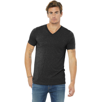 BELLA+CANVAS ® Unisex Triblend Short Sleeve V-Neck Tee