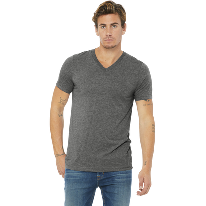 BELLA+CANVAS ® Unisex Triblend Short Sleeve V-Neck Tee