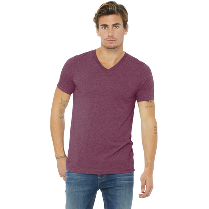 BELLA+CANVAS ® Unisex Triblend Short Sleeve V-Neck Tee