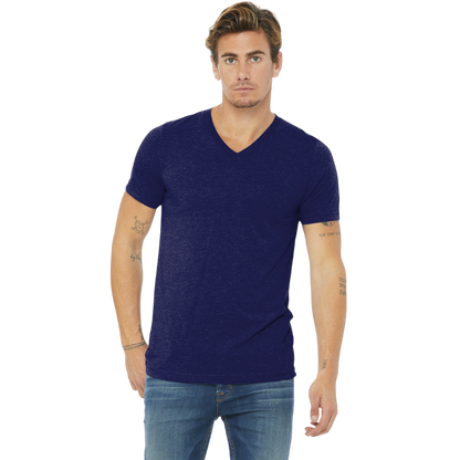 BELLA+CANVAS ® Unisex Triblend Short Sleeve V-Neck Tee