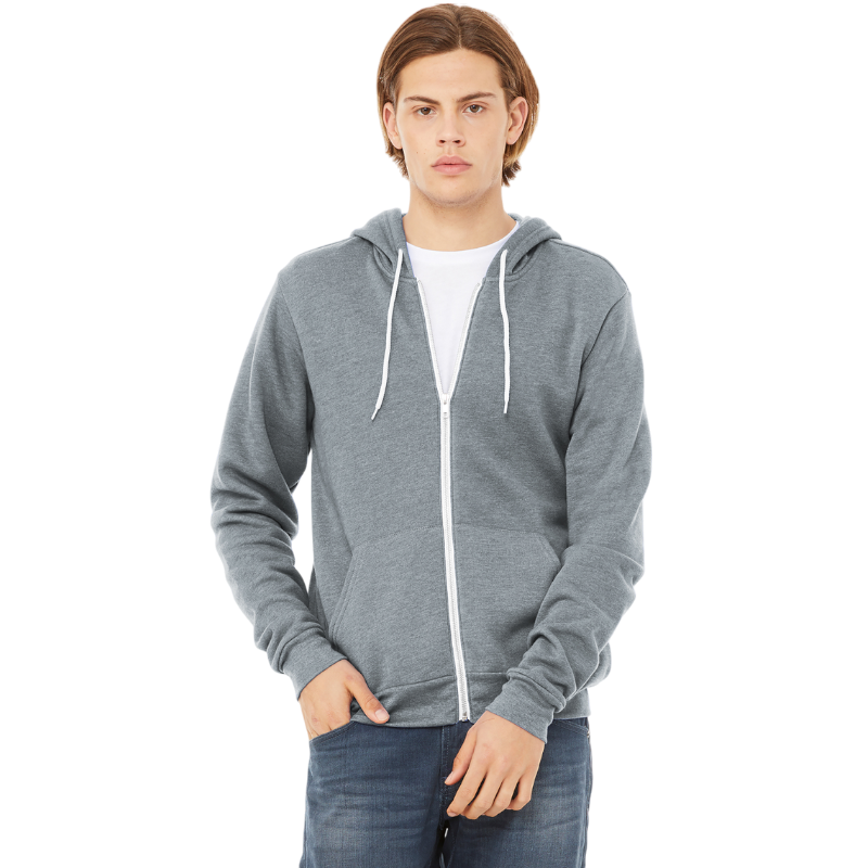 BELLA+CANVAS ® Unisex Sponge Fleece Full-Zip Hoodie