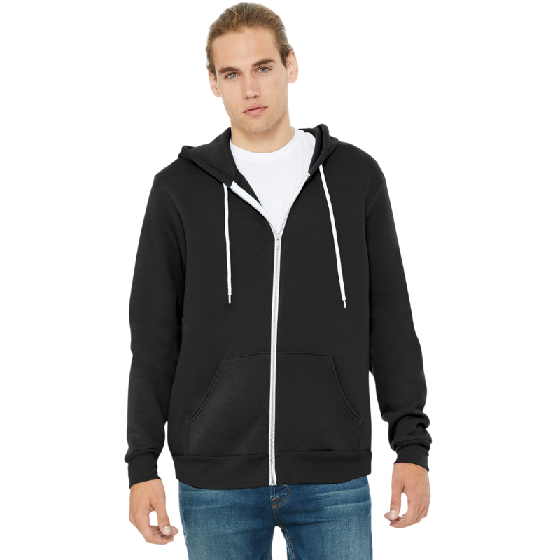 BELLA+CANVAS ® Unisex Sponge Fleece Full-Zip Hoodie