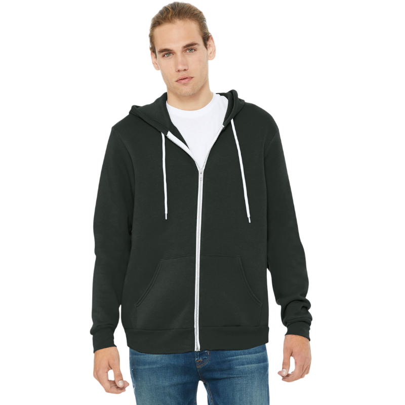 BELLA+CANVAS ® Unisex Sponge Fleece Full-Zip Hoodie