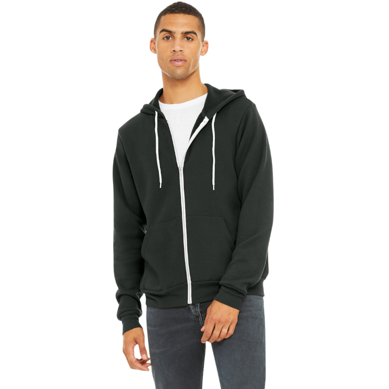 BELLA+CANVAS ® Unisex Sponge Fleece Full-Zip Hoodie