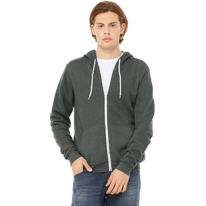BELLA+CANVAS ® Unisex Sponge Fleece Full-Zip Hoodie