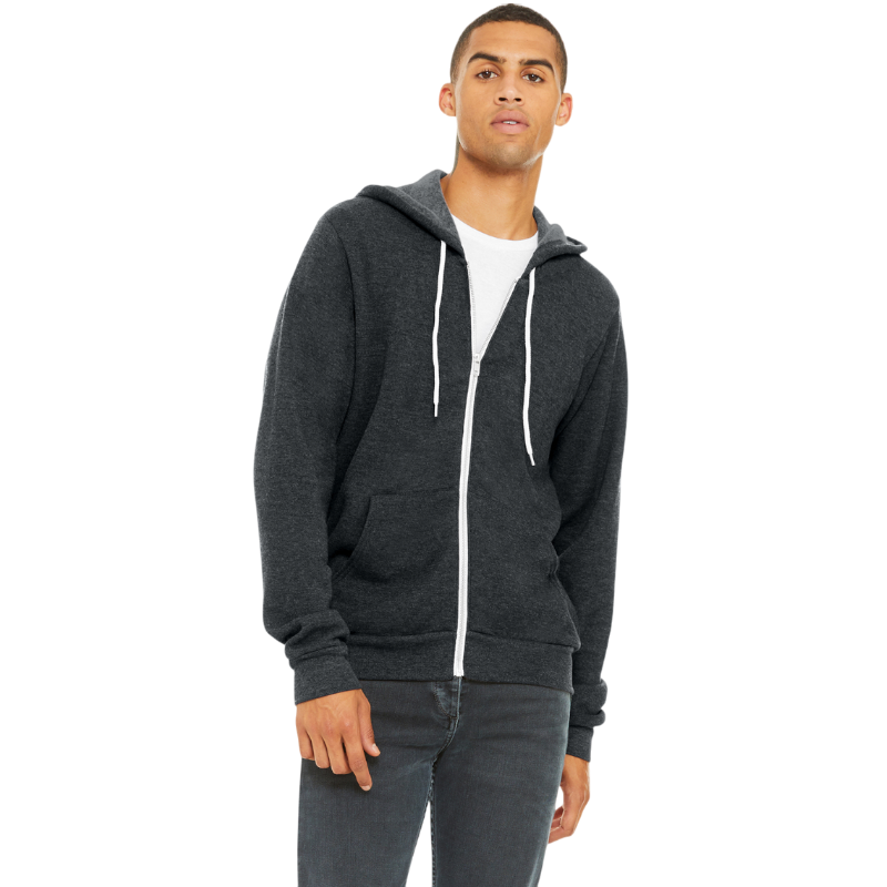 BELLA+CANVAS ® Unisex Sponge Fleece Full-Zip Hoodie