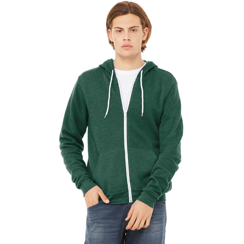 BELLA+CANVAS ® Unisex Sponge Fleece Full-Zip Hoodie