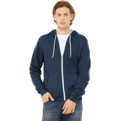 BELLA+CANVAS ® Unisex Sponge Fleece Full-Zip Hoodie