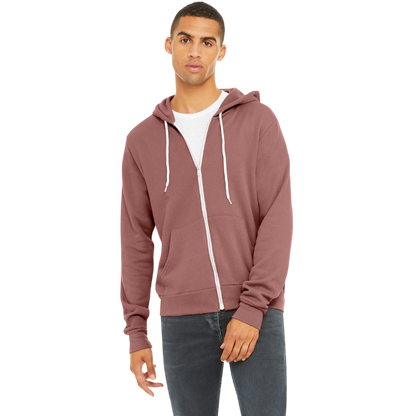 BELLA+CANVAS ® Unisex Sponge Fleece Full-Zip Hoodie