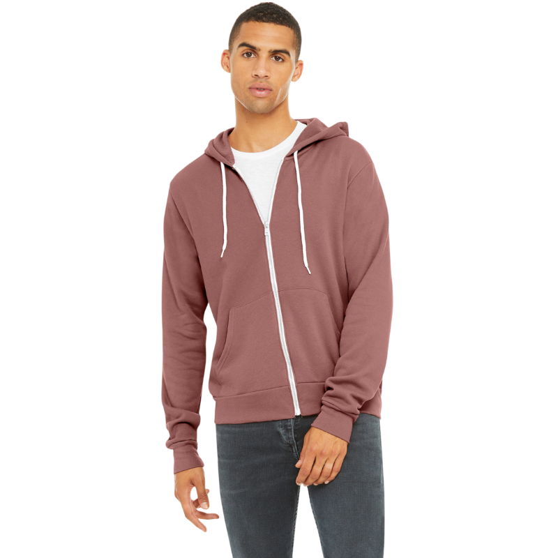 BELLA+CANVAS ® Unisex Sponge Fleece Full-Zip Hoodie