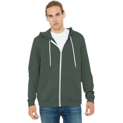 BELLA+CANVAS ® Unisex Sponge Fleece Full-Zip Hoodie