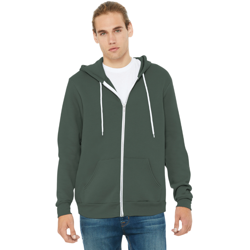 BELLA+CANVAS ® Unisex Sponge Fleece Full-Zip Hoodie