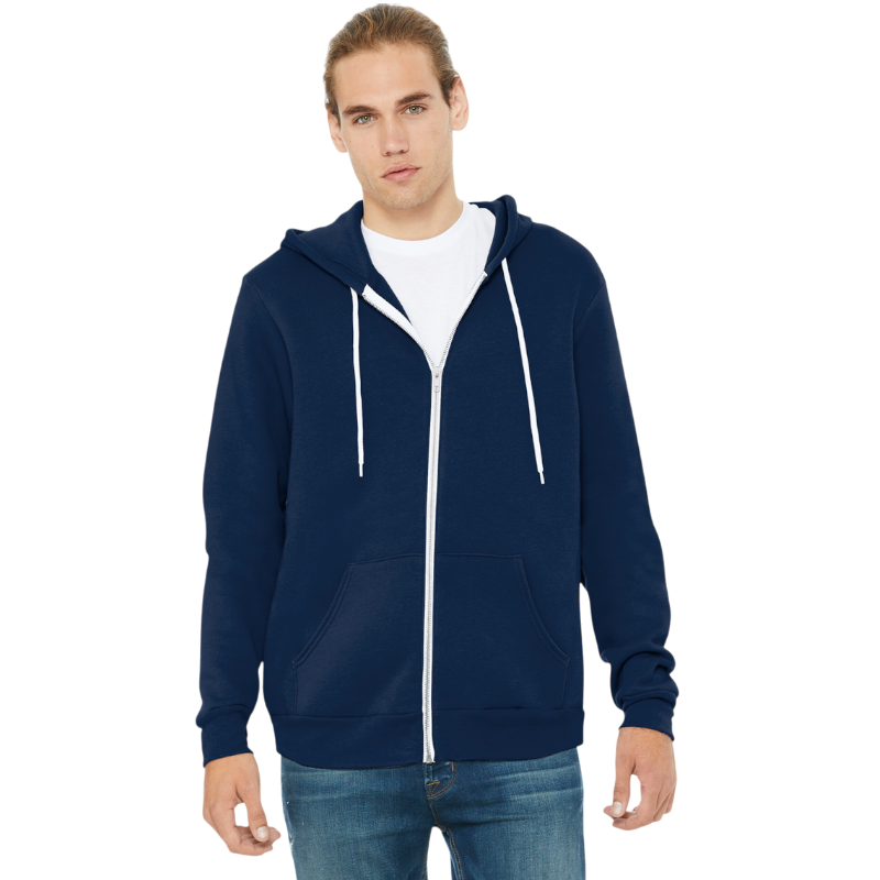 BELLA+CANVAS ® Unisex Sponge Fleece Full-Zip Hoodie