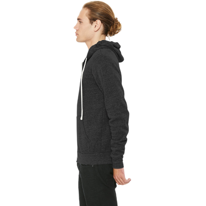 BELLA+CANVAS ® Unisex Triblend Sponge Fleece Full-Zip Hoodie