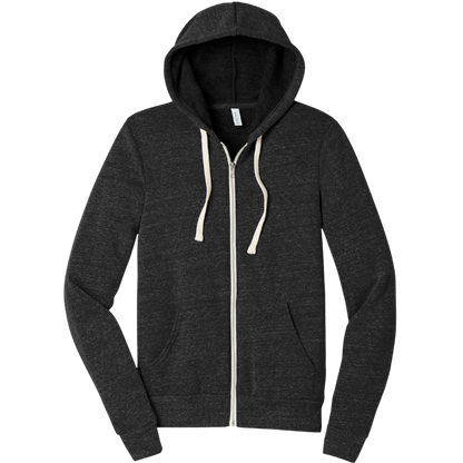 BELLA+CANVAS ® Unisex Triblend Sponge Fleece Full-Zip Hoodie