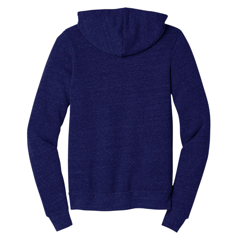 BELLA+CANVAS ® Unisex Triblend Sponge Fleece Full-Zip Hoodie