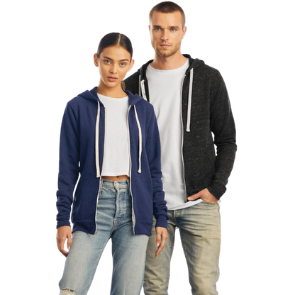 BELLA+CANVAS ® Unisex Triblend Sponge Fleece Full-Zip Hoodie