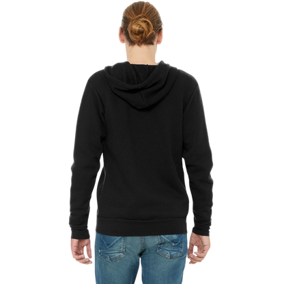 BELLA+CANVAS ® Unisex Triblend Sponge Fleece Full-Zip Hoodie