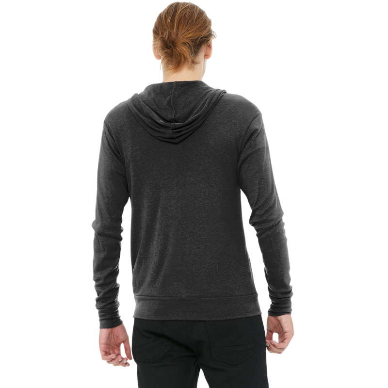 BELLA+CANVAS ® Unisex Triblend Full-Zip Lightweight Hoodie