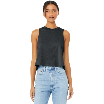 BELLA+CANVAS ® Women’s Racerback Cropped Tank