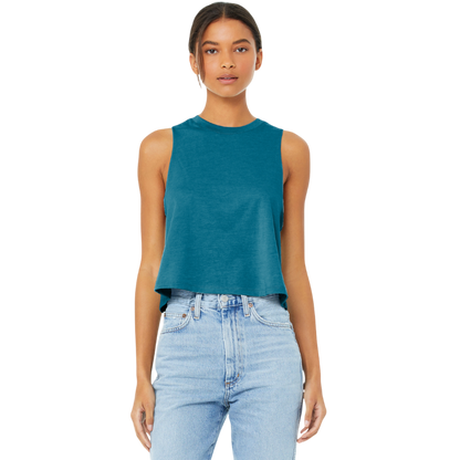 BELLA+CANVAS ® Women’s Racerback Cropped Tank