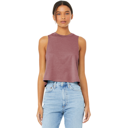 BELLA+CANVAS ® Women’s Racerback Cropped Tank
