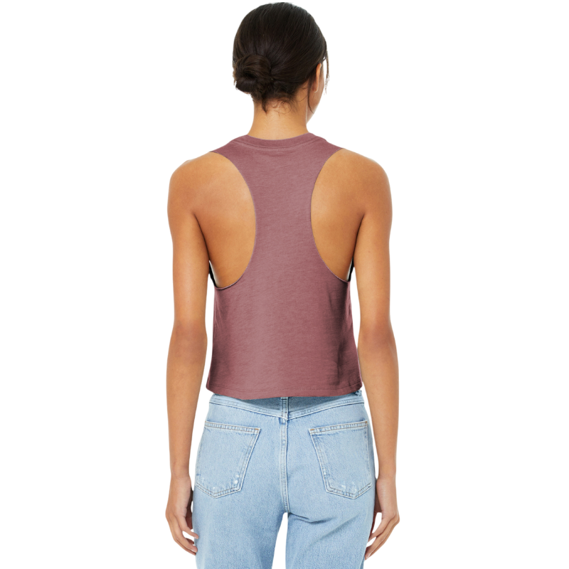 BELLA+CANVAS ® Women’s Racerback Cropped Tank