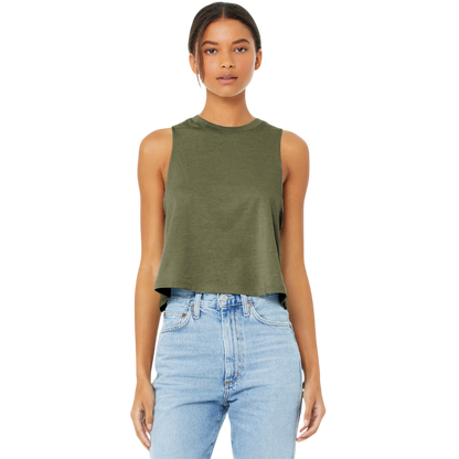 BELLA+CANVAS ® Women’s Racerback Cropped Tank